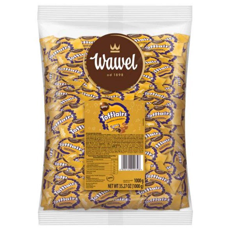 Cukierki Tofflairs Wawel Karmelowo-Czekoladowe 1Kg