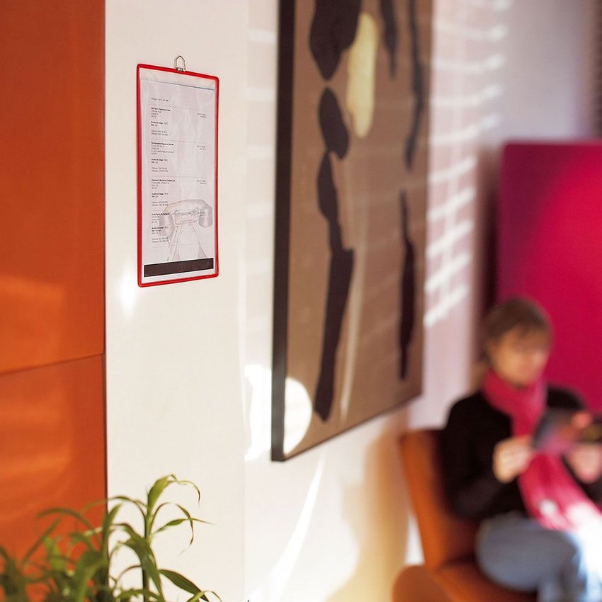 Panel Prezentacyjny z Uszkiem Tarifold A4 5 szt. . Pionowy Mix Kolorów