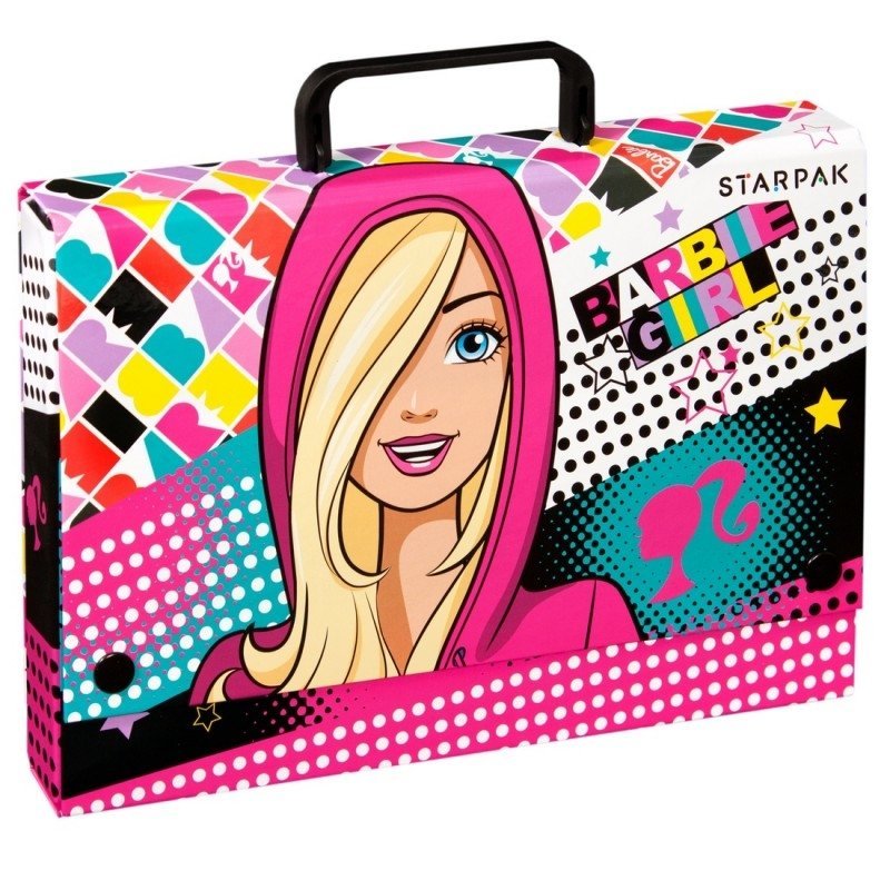 Teczka z Rączką Kartonowa Barbie /Starpak 352923