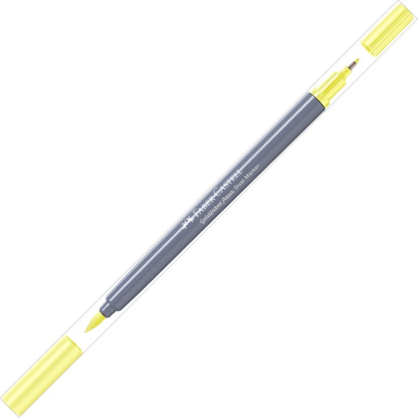 Pisak Akwarelowy Goldfaber Aqua Dwustronny Kol. 104 Faber-Castell