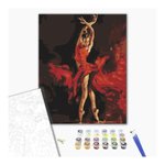 Malowanie po numerach BRUSHME 40x50 cm w tańcu 1 szt., w pudełku