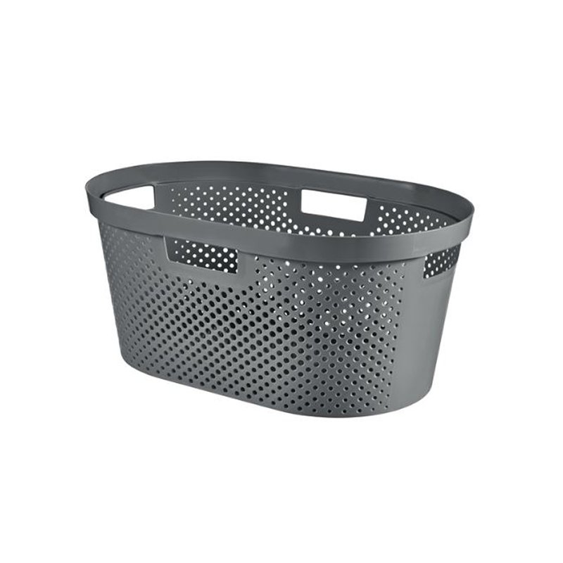 Kosz maglowy Curver 245675 odcień ciemny szary