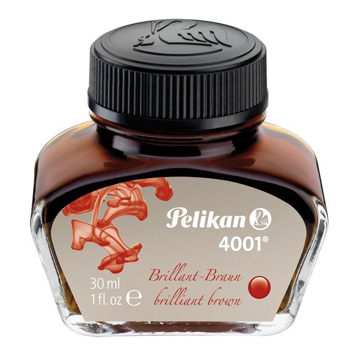 Atrament Pelikan 4001 30ml Brązowy