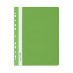 Skoroszyt A4 PVC z Europ. A'10 Jasny Zielony /Biurfol
