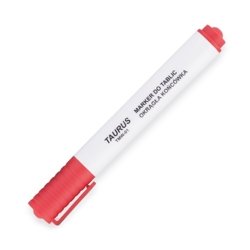 Marker Suchościeralny Taurus Okrągły Czerwony
