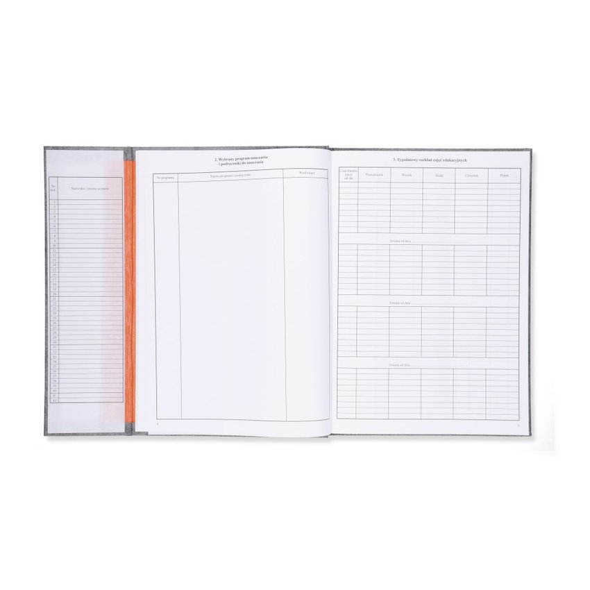 Dziennik Lekcyjny Dla Szkoły Stacjonarnej/Zawodowej (MEN I/4) /Intro-Druk