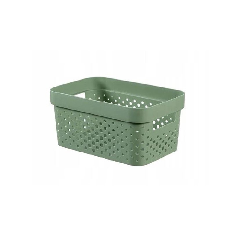 Curver Infinity pojemnik ażurowy 4.5L zielony 245854