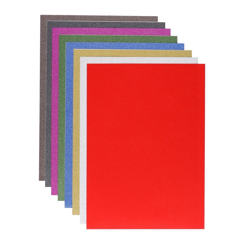 Papier Samoprzylepny Galeria Papieru A4 Brokatowy Mix 10szt. /Argo 206999