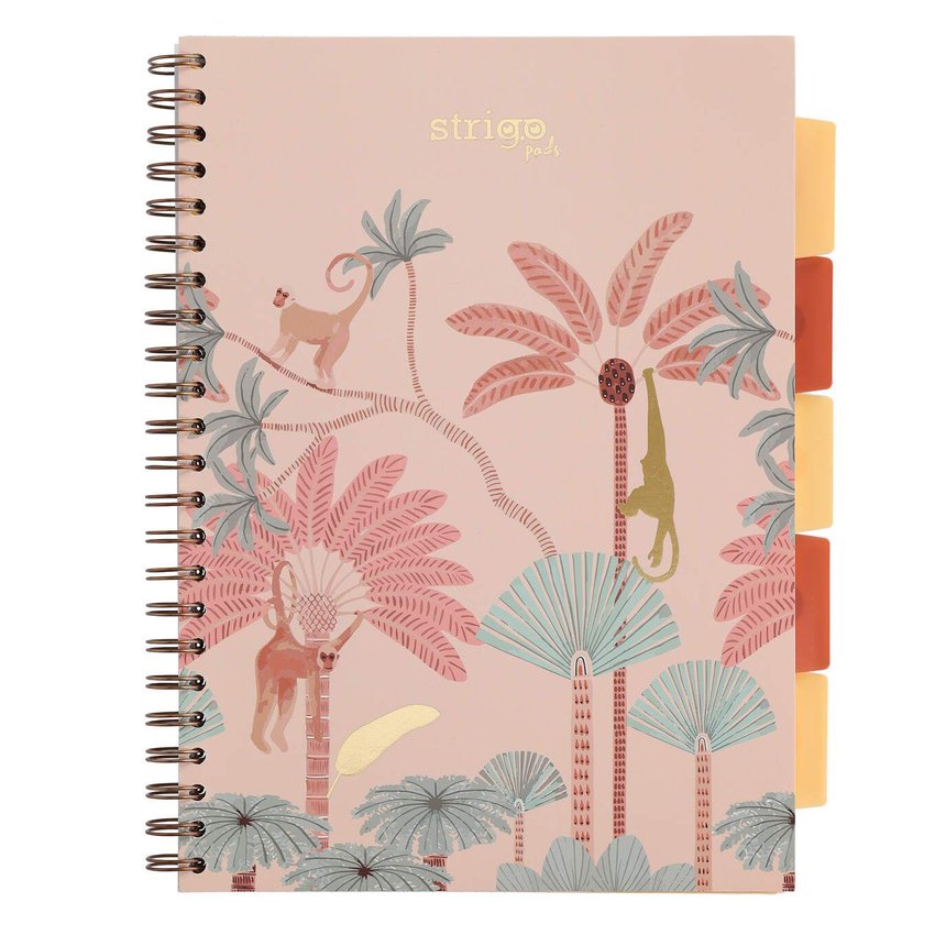 PROJECT BOOK AFRYKA A4 KRATKA 100K be?owy pastel