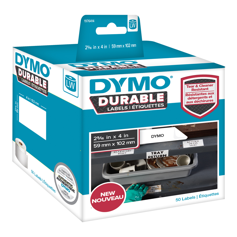 Etykieta Dymo Wysyłkowa Durable - 59mm x 102mm, małe pudełko