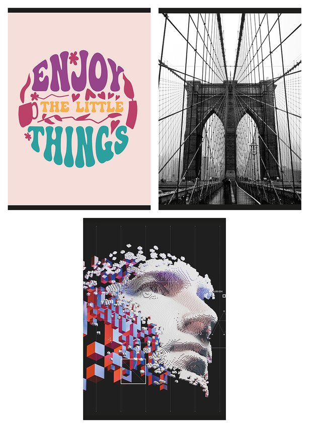 Zeszyt szkolny GIMBOO A4 w linie 60 kart., 70gsm mix wzorów