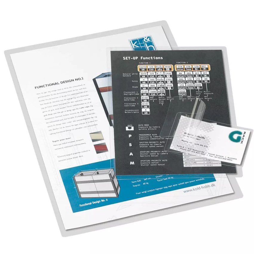 Karta Samolaminująca Djois X 3L A7 10 Szt. 86X117Mm