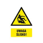Znak TDC Uwaga Ślisko  /TDC