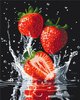 Malowanie po numerach BRUSHME 40x50 cm soczyste truskawki 1 szt., w pudełku