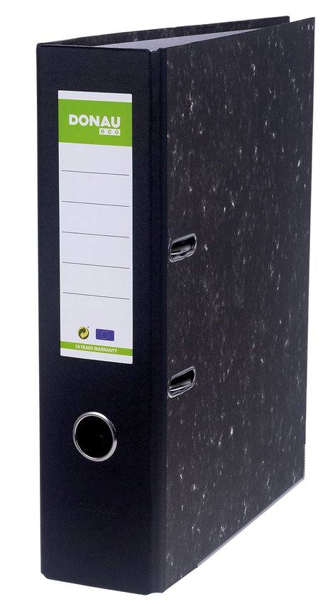 Segregator DONAU ECO A4/80mm grzbiet czarny