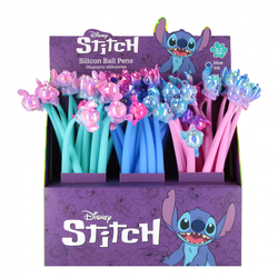 Długopis Silikonowy 0.7 Disney Stitch z Figurką (szt.)