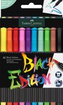 Pisaki Pędzelkowe Black Edition 10 Kol. Faber-Castell