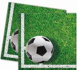 Serwetki papierowe "Football Party" 33x33cm 20szt. /GoDan