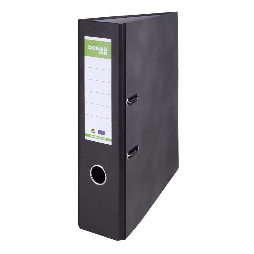 Segregator DONAU ECO A4/80mm grzbiet czarny