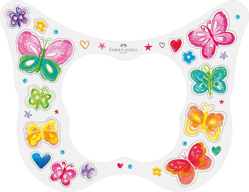 Kredki Ołówkowe Sparkle W Opakowaniu Upominkowym Butterfly Faber-Castell