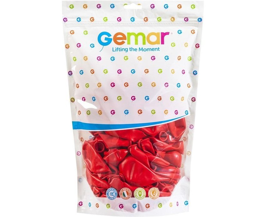 Balony G120 pastel 13" Ciemne czerwone 45/ 50 szt.