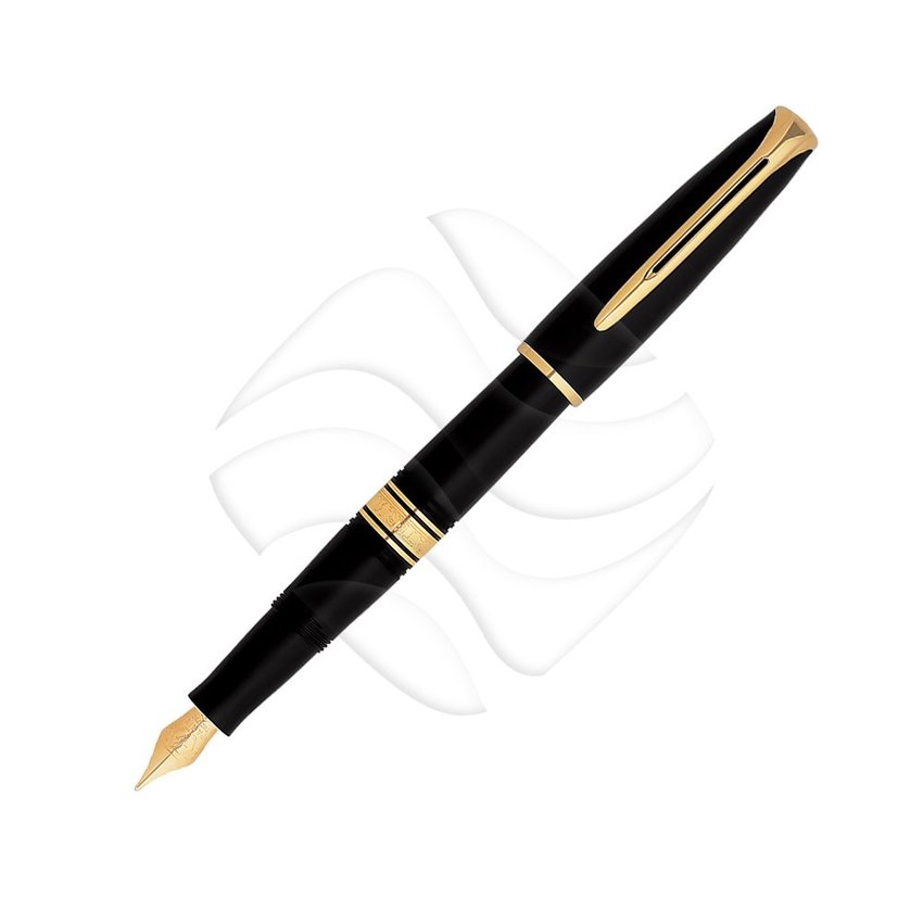 Waterman Pióro Wieczne Charleston Hebanowy Czarny GT FP (F) [S0700980]