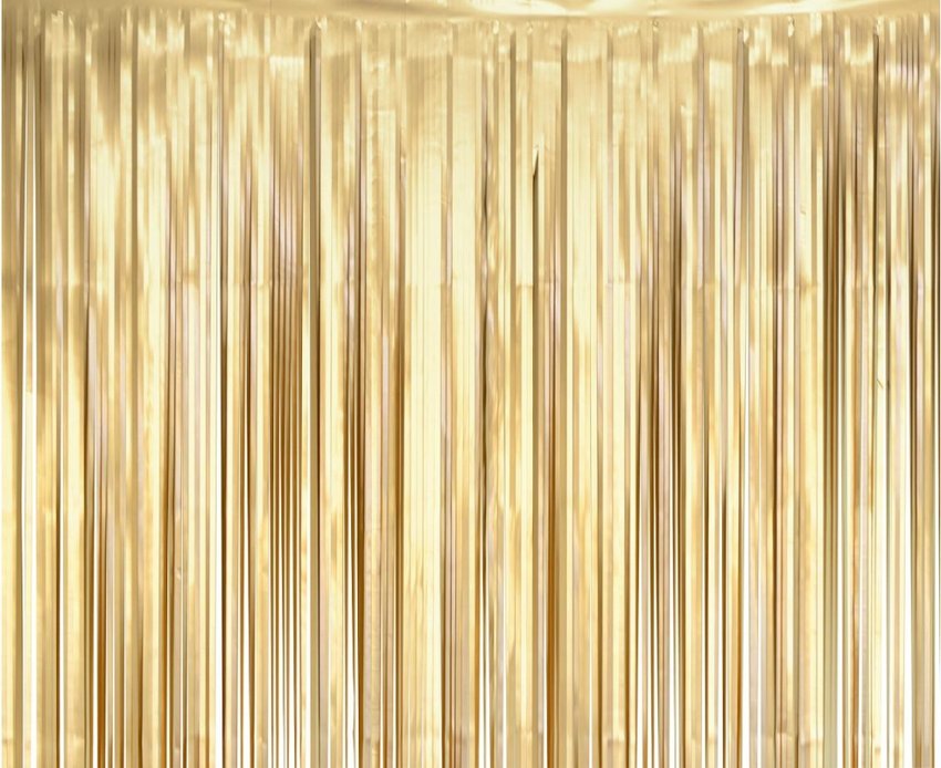 Kurtyna matowa B&C jasnozłota, 100x200 cm /GoDan