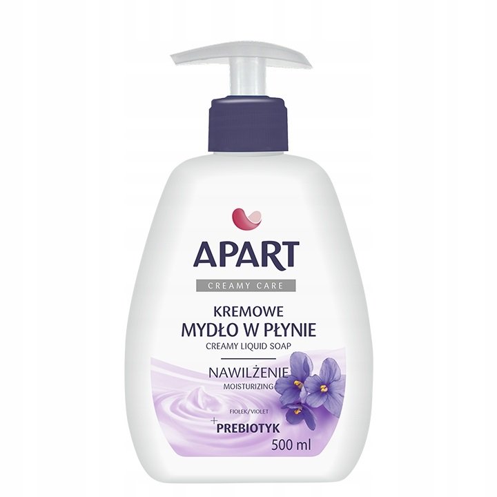 Mydło W Płynie 500ml Dozownik Apart Fiołek
