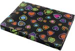 Teczka box na gumkę z nadrukiem A4 Hearts / Panta Plast