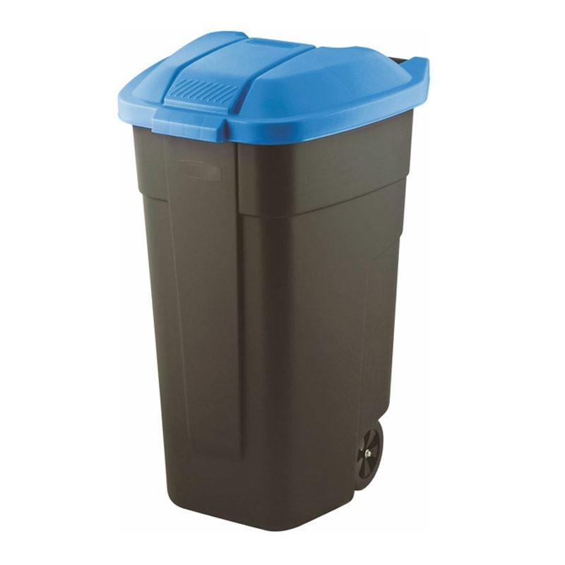 Curver 214127 pojemnik do segregacji 110L czarny niebieski