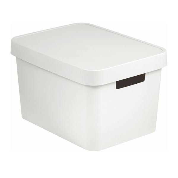 Pojemnik Infinity 17L z pokrywką biały Curver 229245