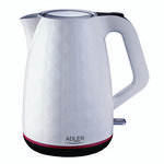 Czajnik plastikowy 1,7 L Adler AD 1277 white