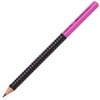 Ołówek Jumbo Grip Two Tone Czarny/Różowy Faber-Castell