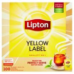Herbata Lipton Yellow Label 100 Kopert Z Zawieszką