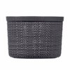 Kosz okrągły 2L Jute ciemny szary Curver 245714
