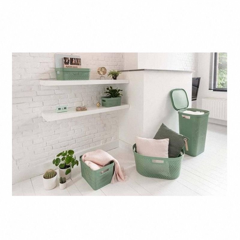 Kosz na pranie 60L Infinity zielony Curver 245809