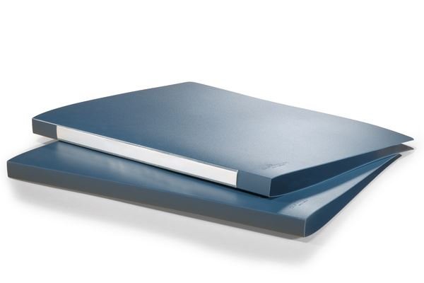 Teczka z Zaciskiem Dźwigniowym PP na 100 Kartek Opis Niebieska /Durable 224506