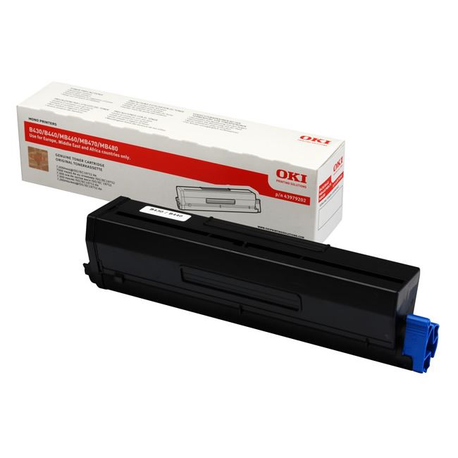 Toner OKI [43979202] B430/B440/MB460/MB470/MB480 Czarny (Oryg.)