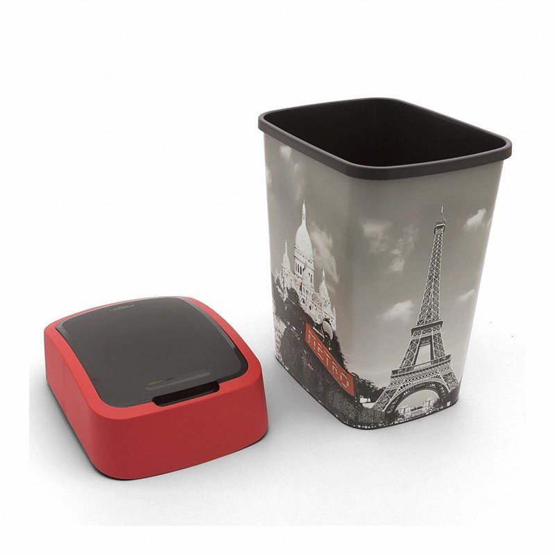 Kosz na śmieci 25L Flip Bin Paryż Curver model 209997