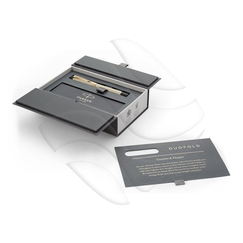 Parker Pióro Wieczne Centennial Duofold Ivory & Black GT FP (F) [1931391]