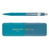 Ołówek mechaniczny CARAN D'ACHE 844 05mm Paul Smith Ed4 w pudełku Cyan/Steel