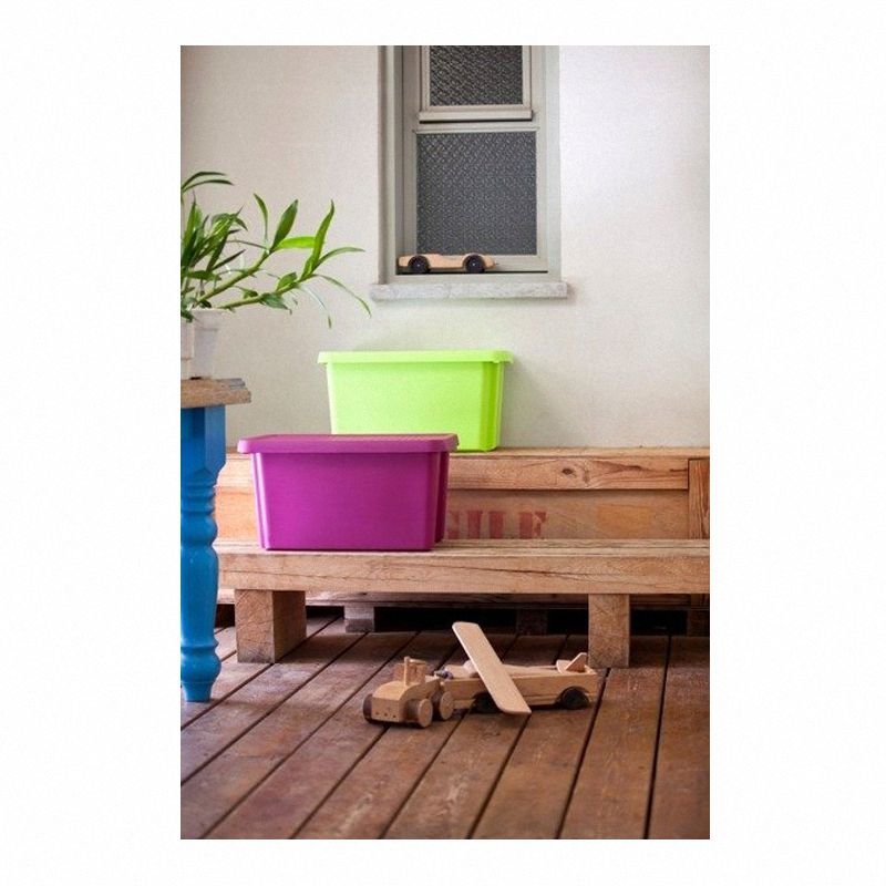 Pojemnik 45L z Przykrywką Essentials Zielony / Curver 225411