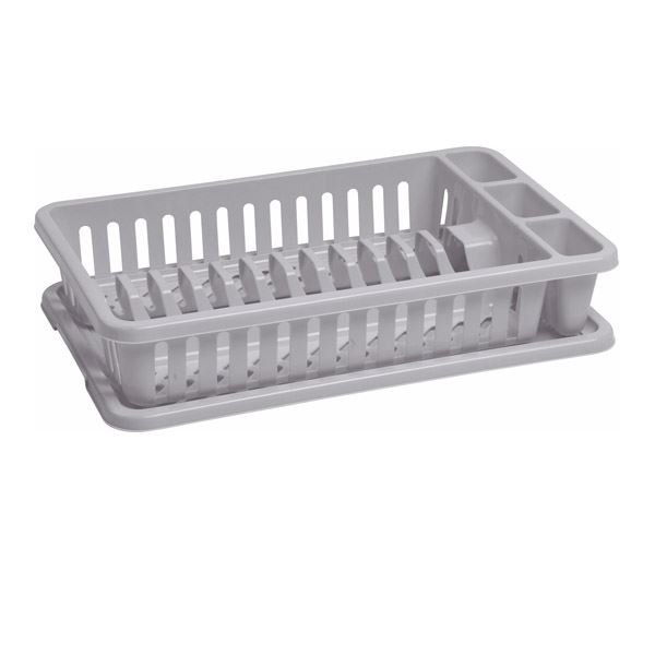 Mała suszarka do naczyń Curver Basic szary 173415