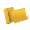 Kieszeń Magazynowa z Zakładką A4 Pozioma Żółta 317x321  A'50 /Durable 172304