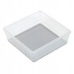 Curver Sistemo organizer szufladowy 6 przegródek szary transparentny