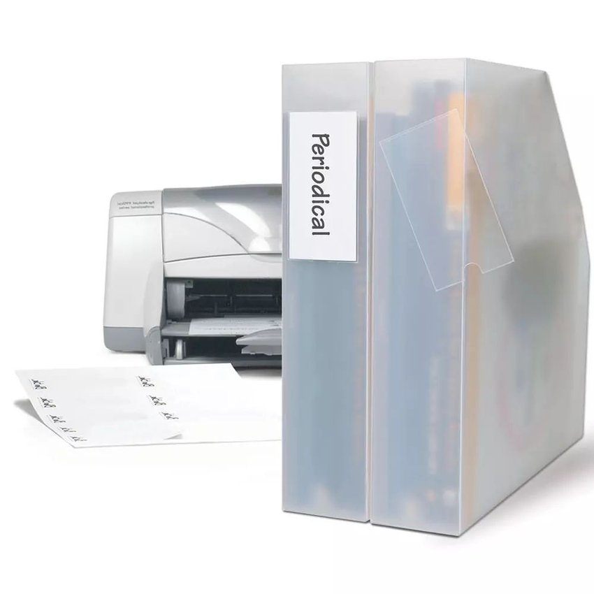 Kieszeń Samoprzylepna Djois X 3L 48 Szt. Na Etykiety + 48 Etykiet 35X75Mm