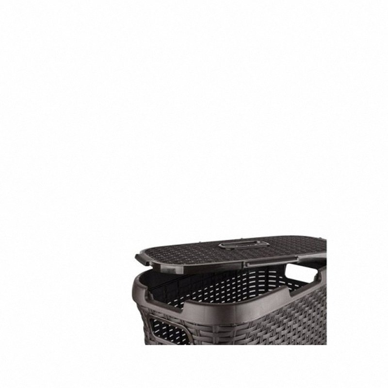 Kosz na pranie Style 40L ciemnobrązowy Curver 193009
