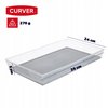 Organizer Do Szuflady 9 Sistemo Transparentny / Szary / Curver 244695