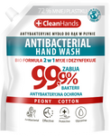 Mydło antybakteryjne CLEAN HANDS BIO 999% Peony&Cotton 1000 ml