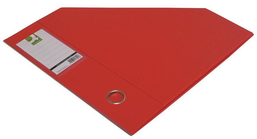 Pojemnik Na Dokumenty Q-Connect PVC A4/76 Czerwony